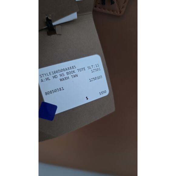 Burberry Medium Leather Book Tote Bag - Picture 16 of 16